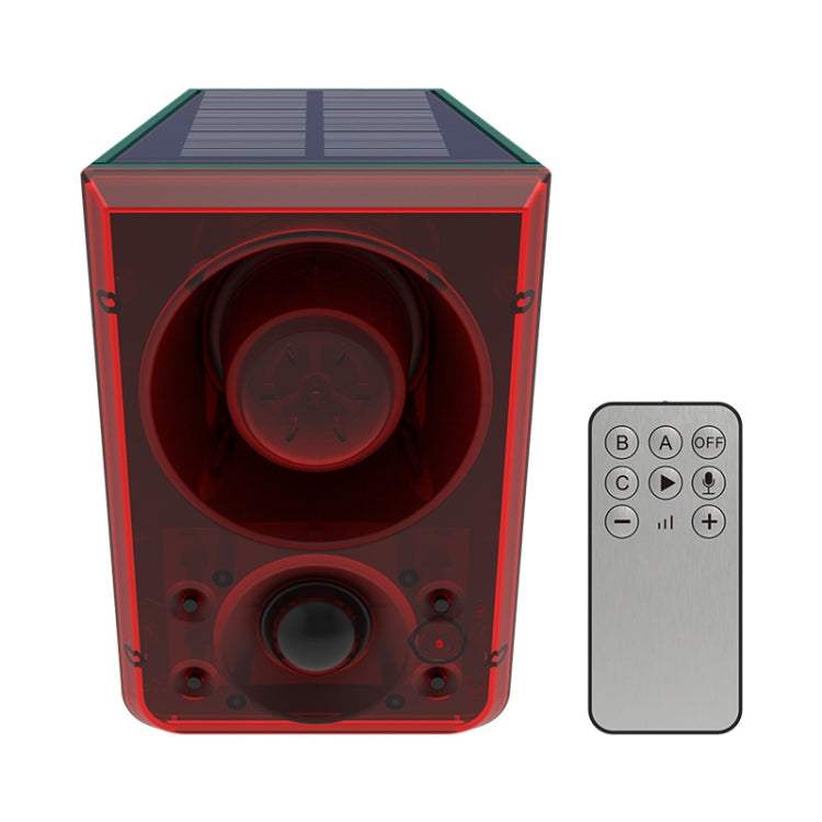 N911N Solar Alarm Infrared Sensor Sound And Light Blast Warning Light Animal Repeller N911N Solar Alarm Infrared Sensor Sound And Light Blast Warning Light Animal Repeller